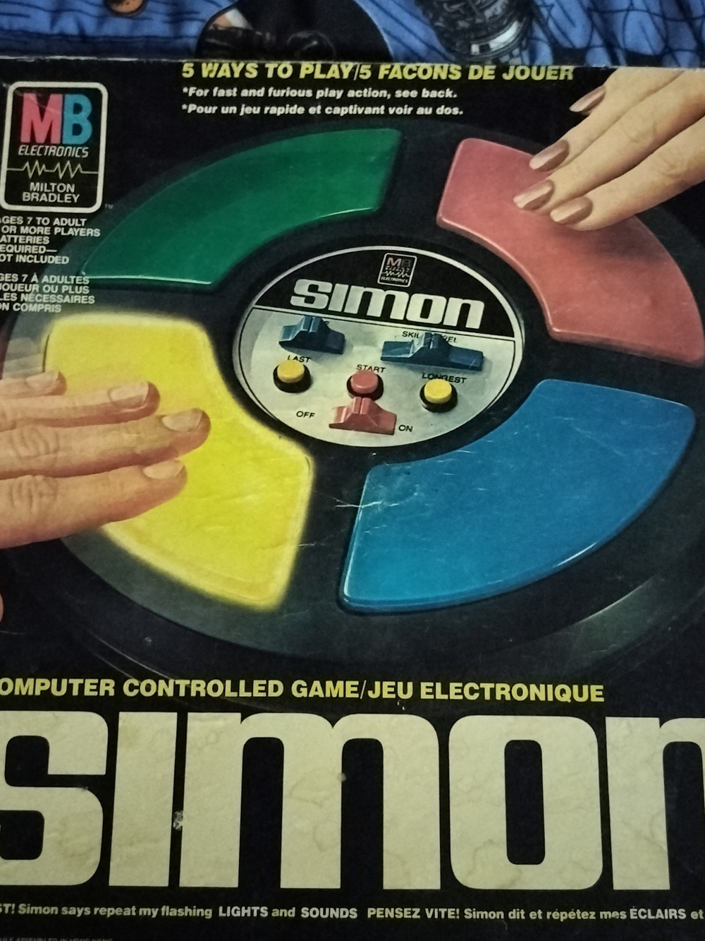 Milton Bradley Simon Electronic Memory Game - Multicolor